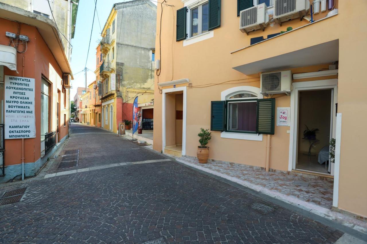 Joy New Port Studio Corfu Town Eksteriør billede