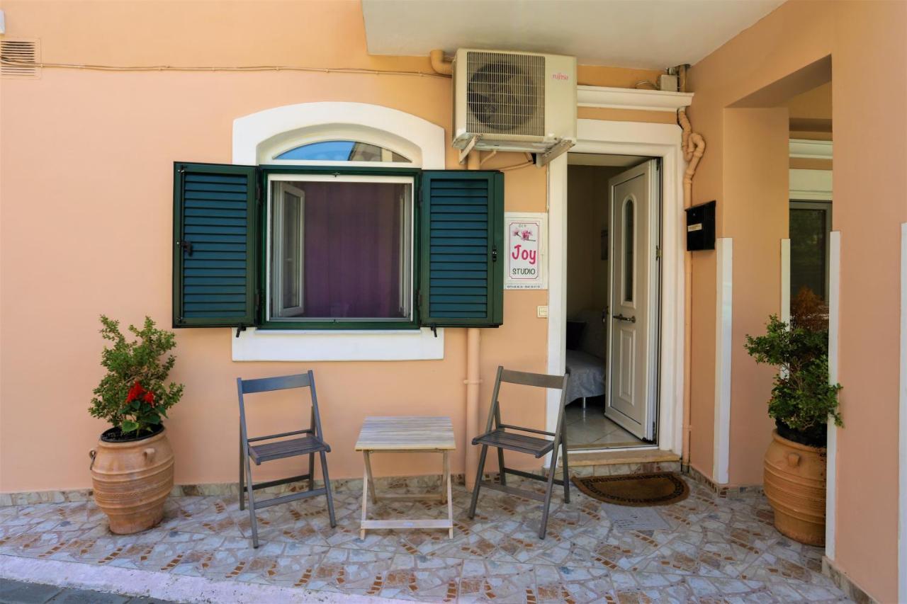Joy New Port Studio Corfu Town Eksteriør billede